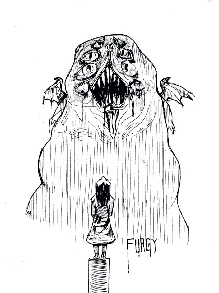 Concept Art / Character Design: Inktober 2017 - Tag 11 1