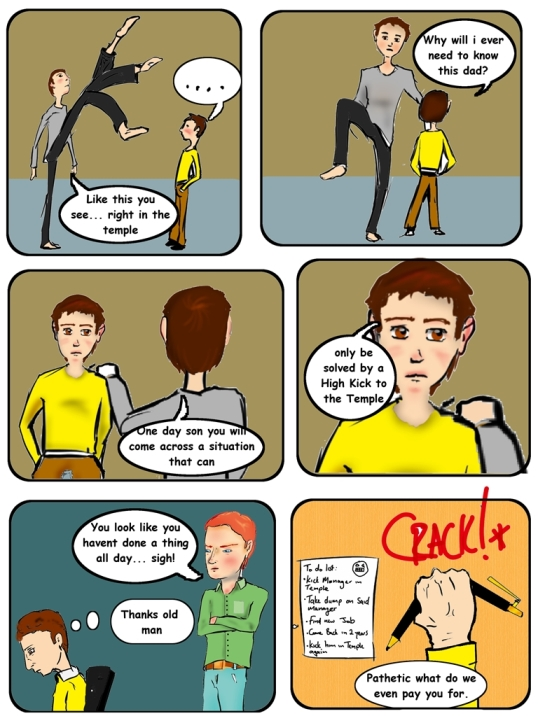 Comic: High Kick 1