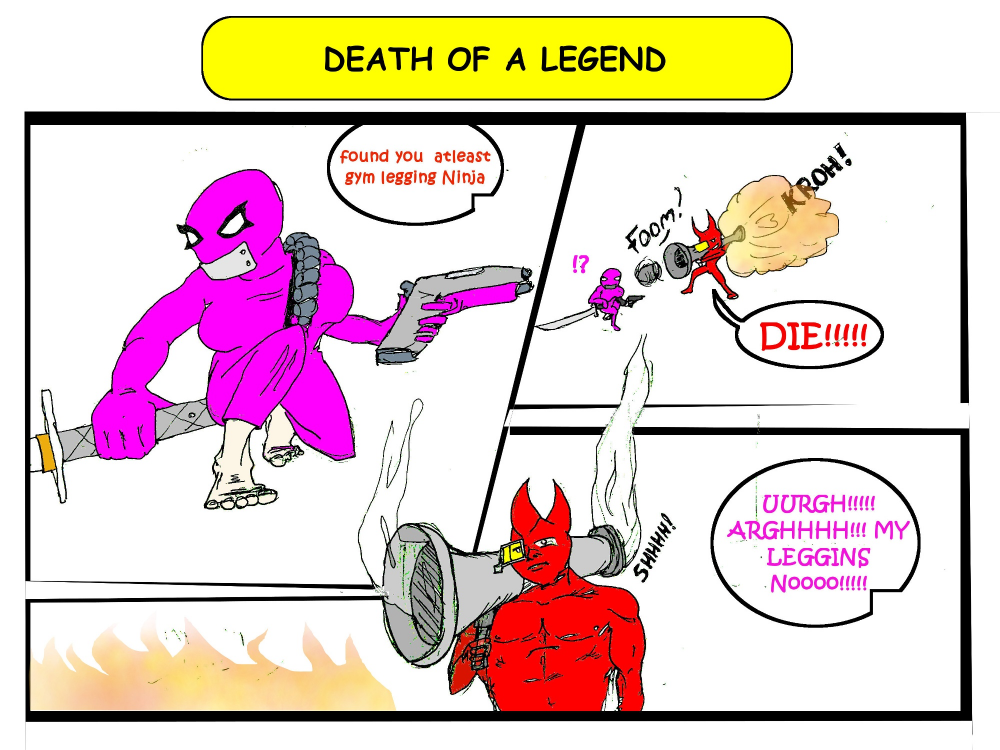 Cartoon: Death of a Legend 1
