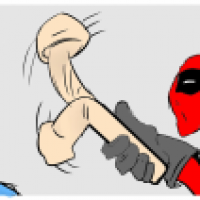 deadpool and Spider guy