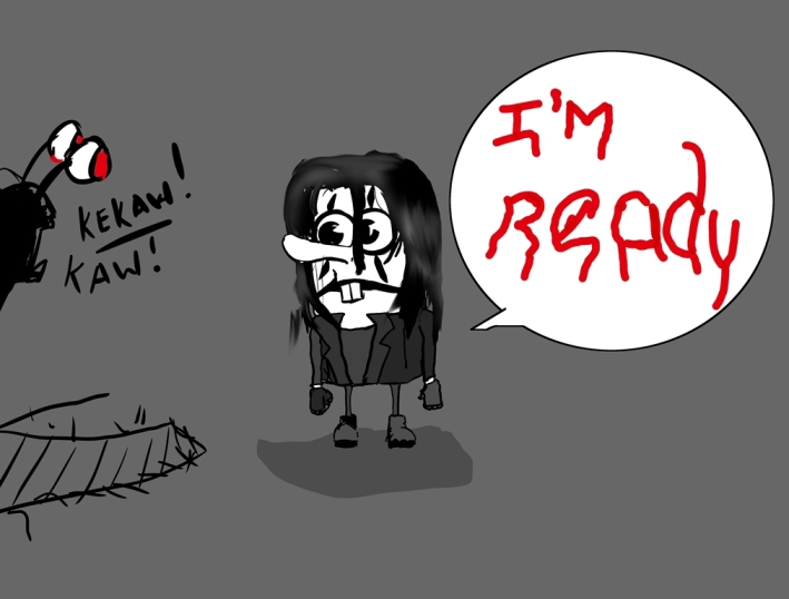 Illustration: Spongebob Crow 1