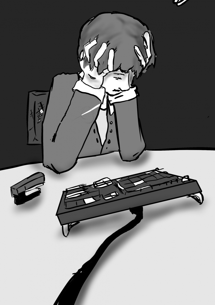Illustration: Frustrated 1