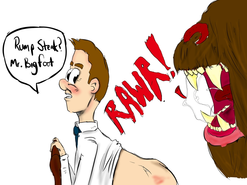 Cartoon: Bigfootin' 1
