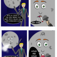 Black hole survivor