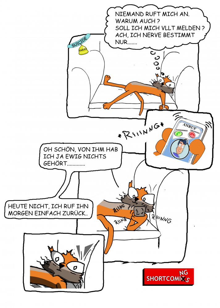 Comic: Kein Schwein ruft mich an 1