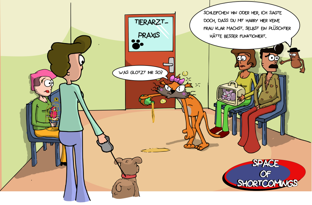 Cartoon: Flirt-Ort 1
