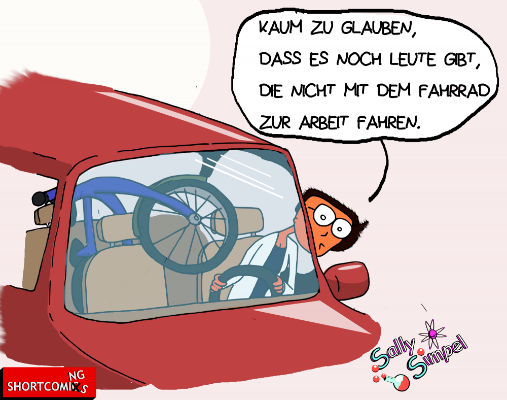 Cartoon: Fahr-Rad 1