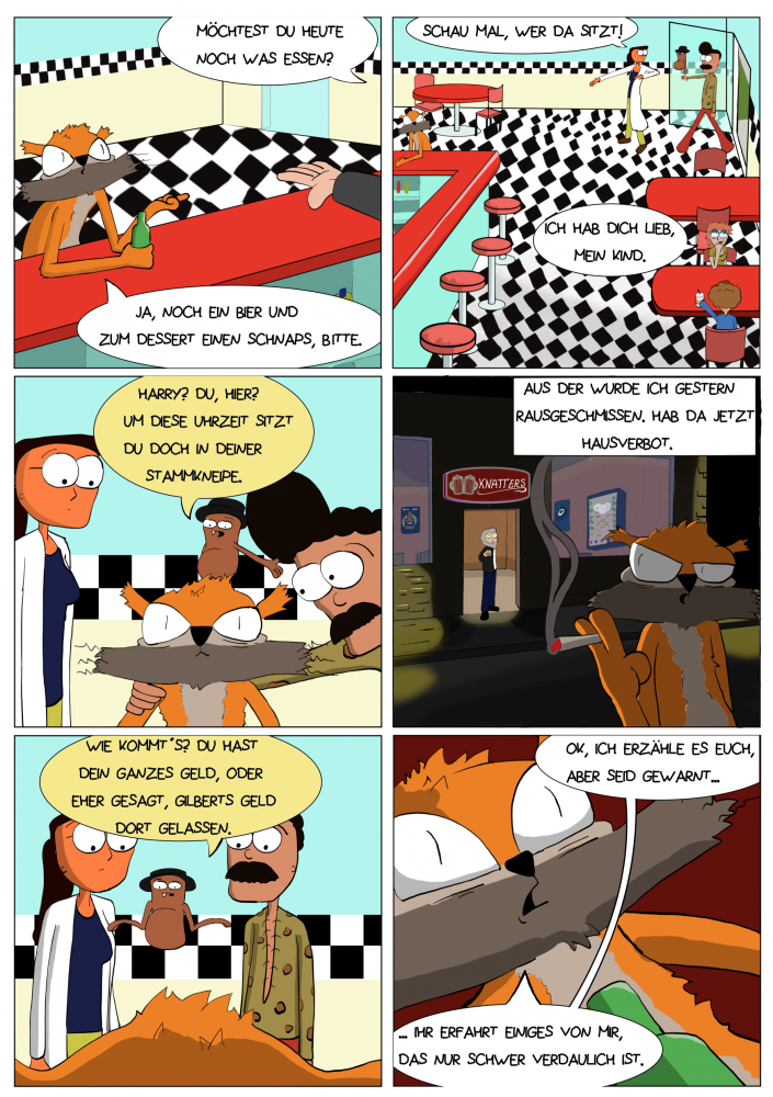 Comic: Stammkneipe 1