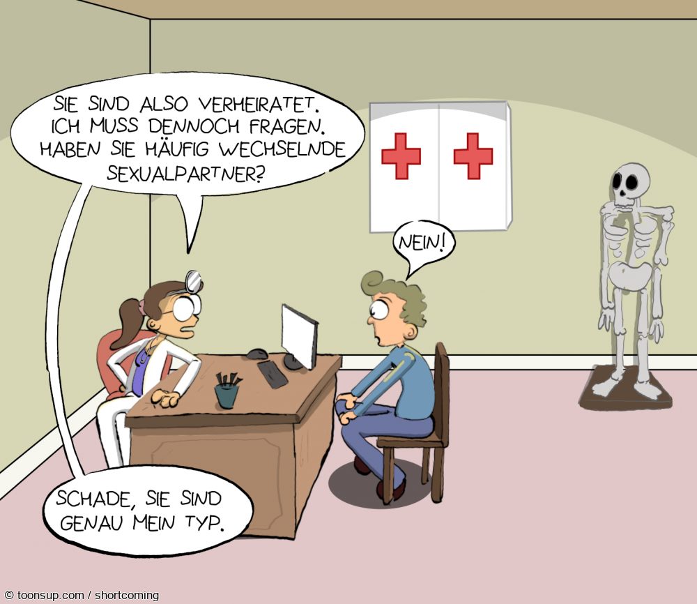 Cartoon: Diagnose 1