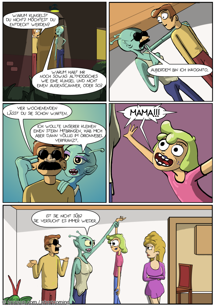 Comic: Kosmisch komische Familie 2