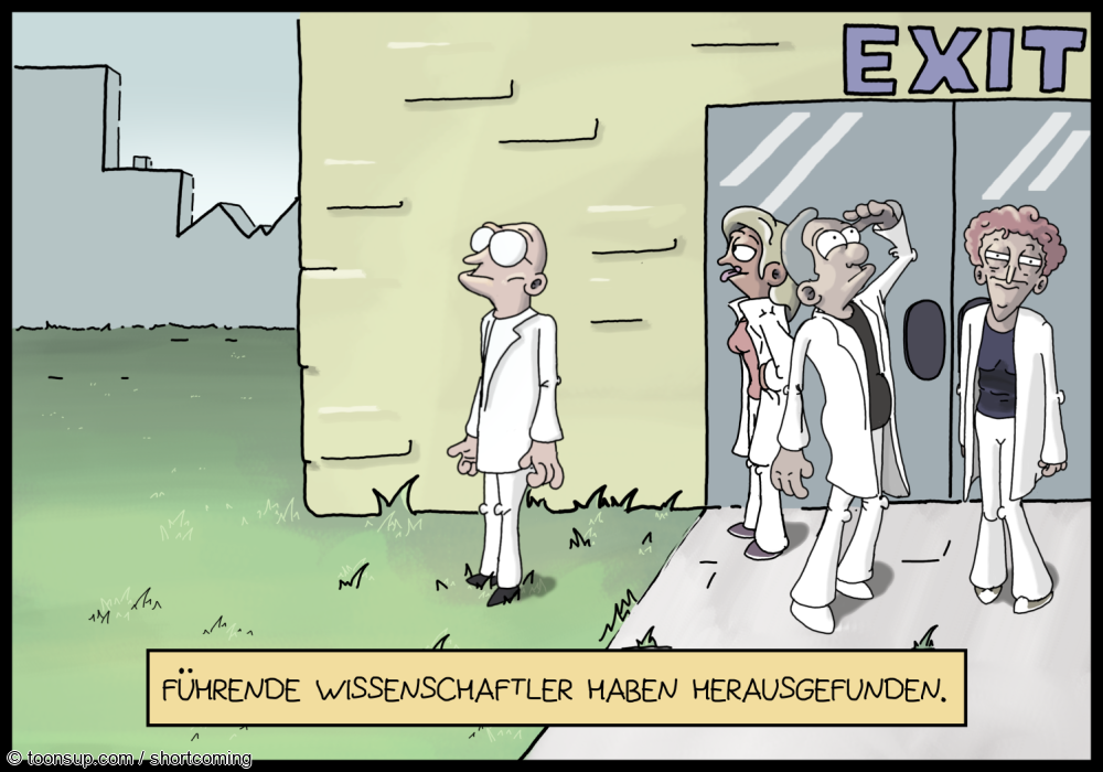 Cartoon: Exit 1