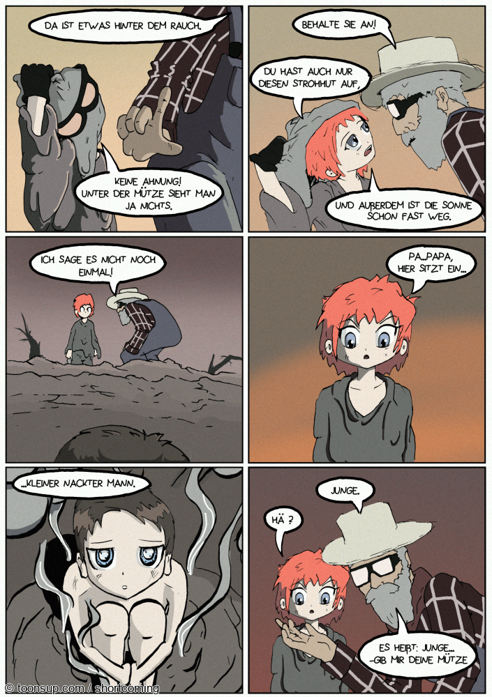 Comic: Regenjunge Teil 1 von 2 3