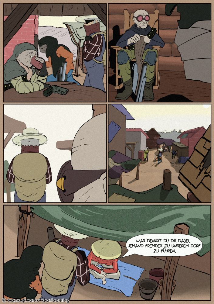 Comic: Regenjunge Teil 1 von 2 12