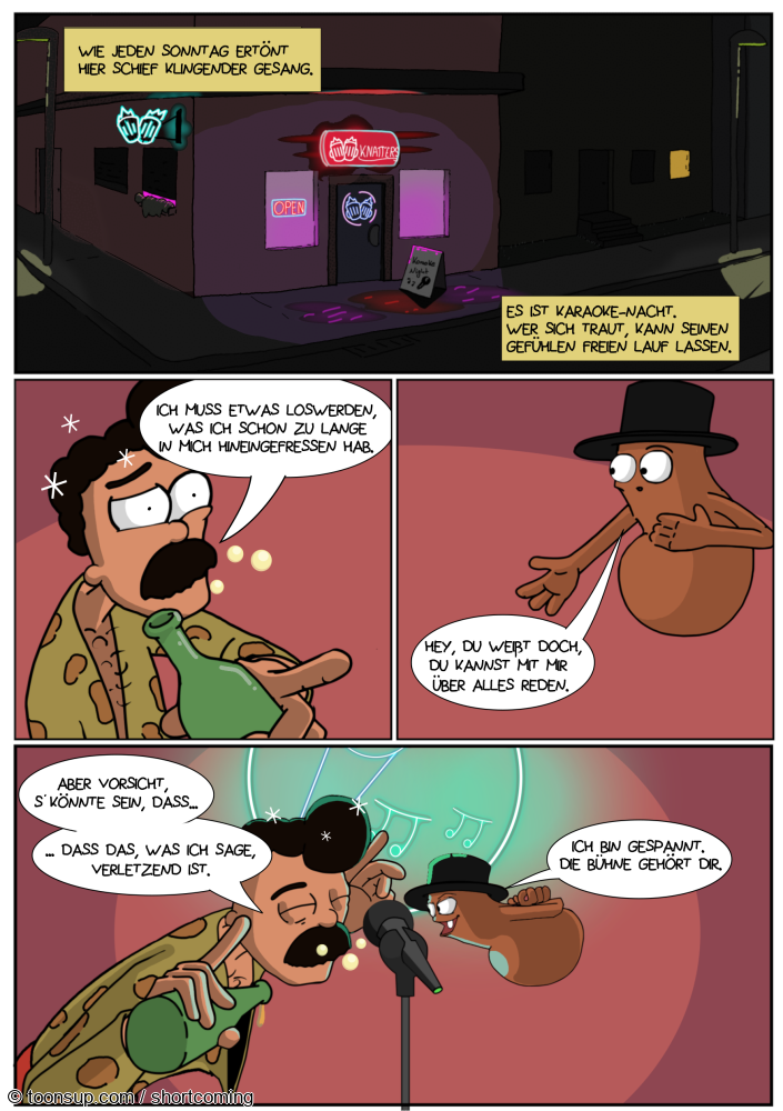 Comic: SOS  Intro & Kapitel 1 2