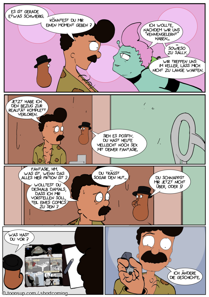 Comic: Kapitel 10 & Reise zum Mond 1/2 5