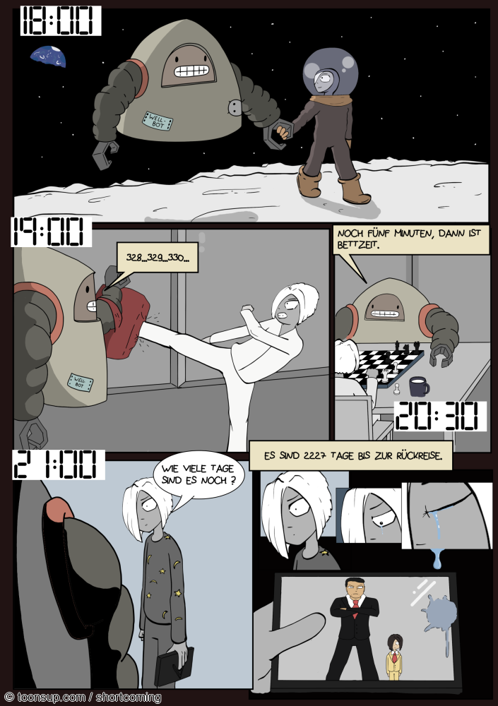 Comic: Kapitel 10 & Reise zum Mond 1/2 6