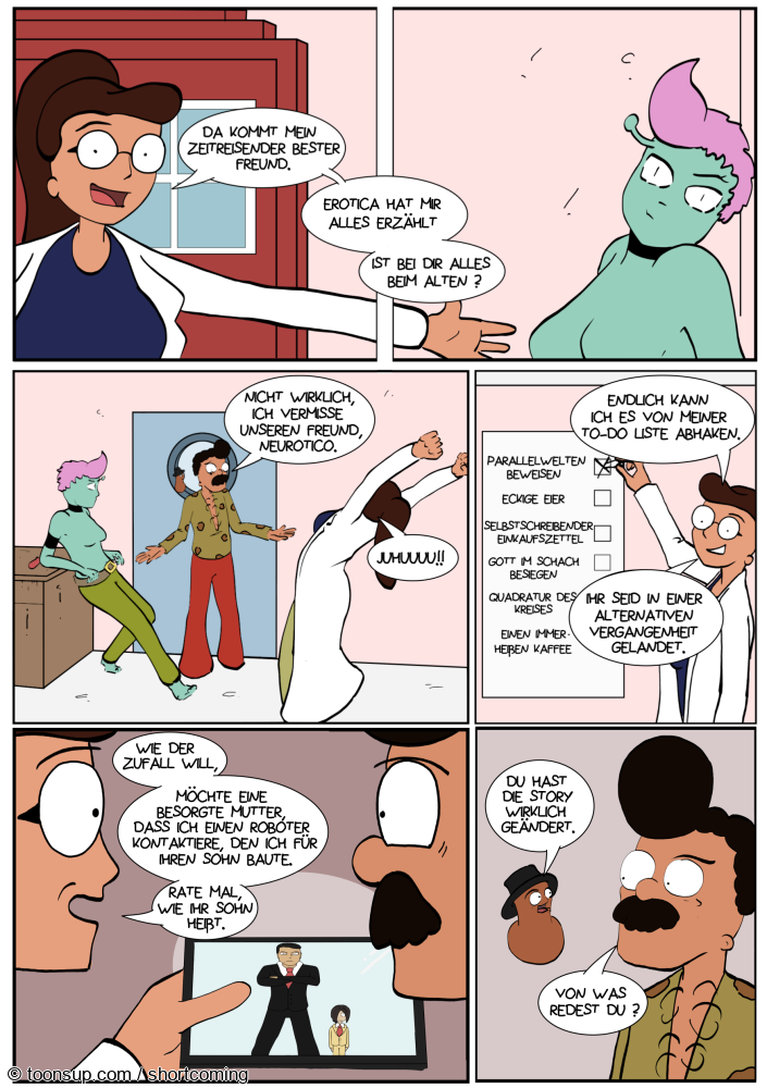 Comic: Kapitel 10 & Reise zum Mond 1/2 7