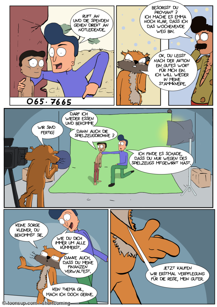 Comic: Kapitel 10 & Reise zum Mond 1/2 9