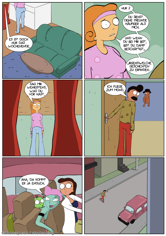 Comic: Kapitel 10 & Reise zum Mond 1/2 10