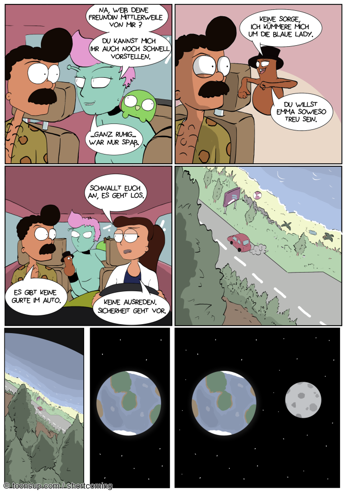 Comic: Kapitel 10 & Reise zum Mond 1/2 11