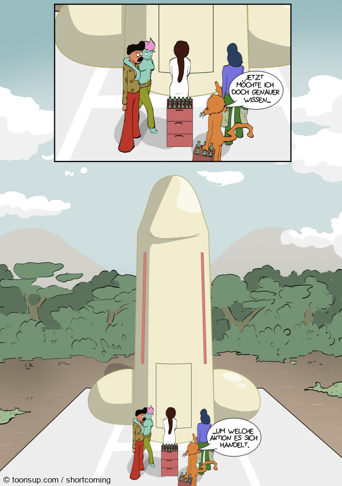 Comic: Kapitel 10 & Reise zum Mond 1/2 14