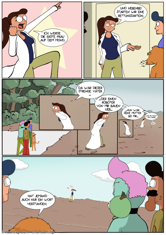 Comic: Kapitel 10 & Reise zum Mond 1/2 15