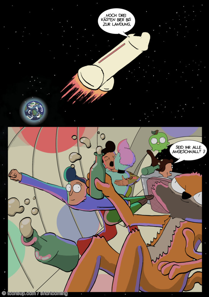 Comic: Kapitel 10 & Reise zum Mond 1/2 18