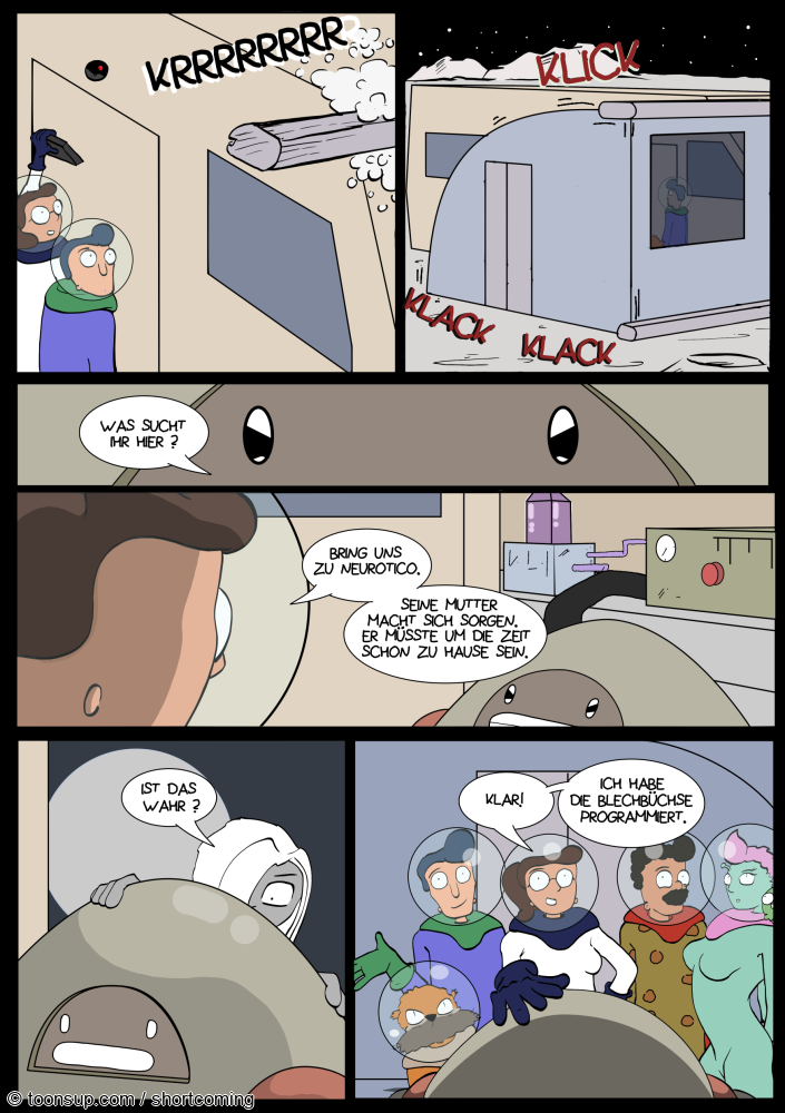 Comic: SOS Reise zum Mond (Finale) 2