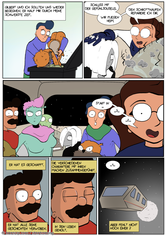 Comic: SOS Reise zum Mond (Finale) 11