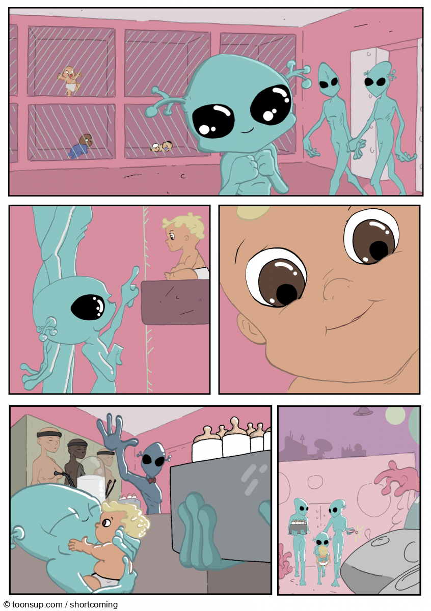 Comic: unter fremden Sternen 2