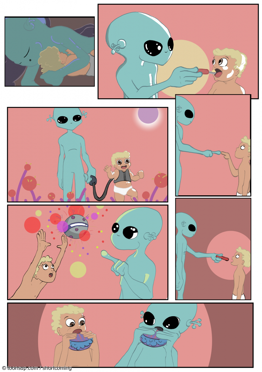 Comic: unter fremden Sternen 3