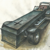 Entwurf für einen Roadster