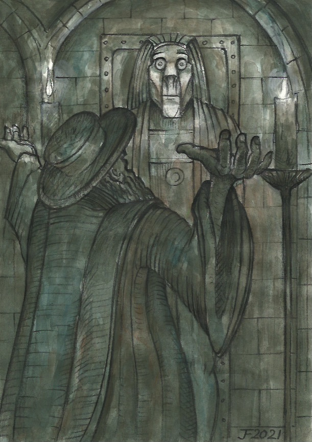 Illustration: Erwachen des Golem 1