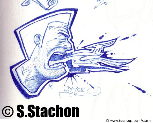 Illustration: Schrei!!! 1