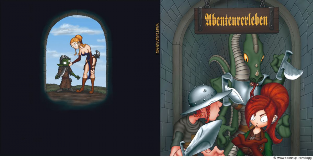 Illustration: Abenteurerleben Cover 1