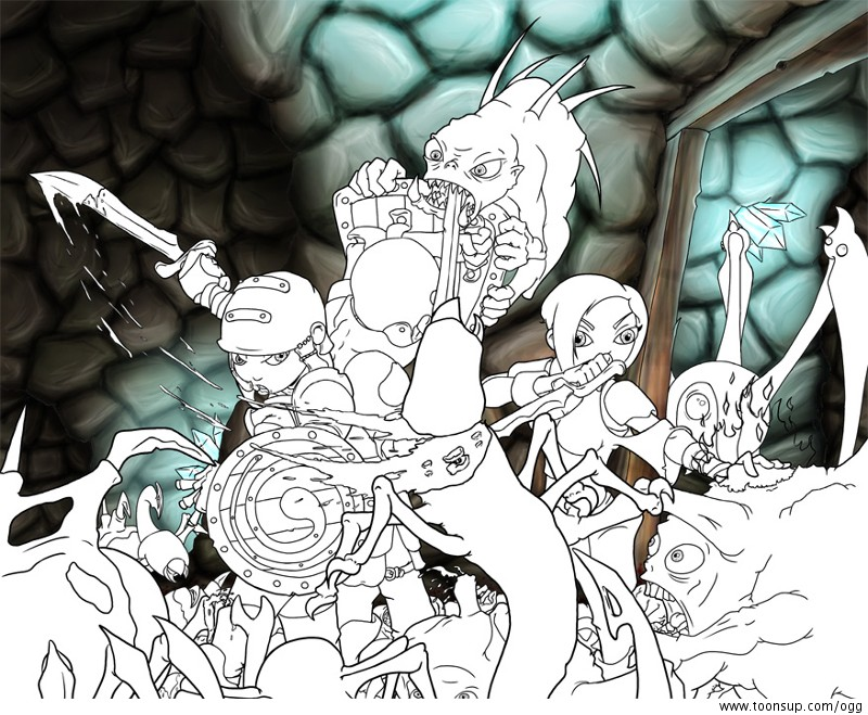 Illustration: howlers pit 1