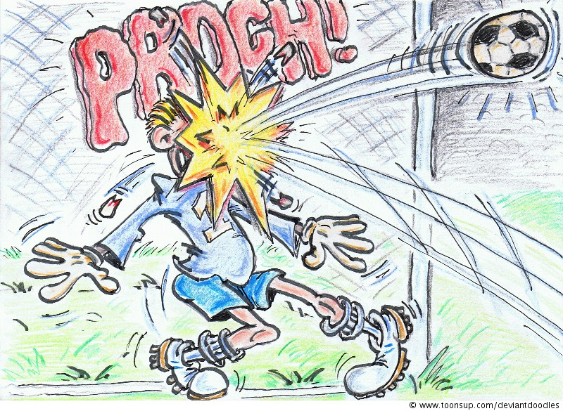 Comic: Die Angst des Torwarts vorm Elfmeter... 4