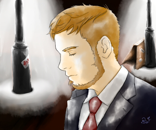 Illustration: Allein? 1