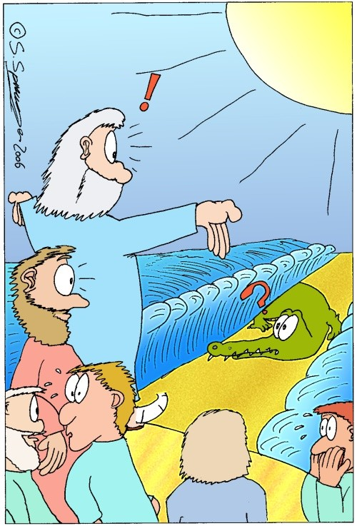 Cartoon: Mose 1