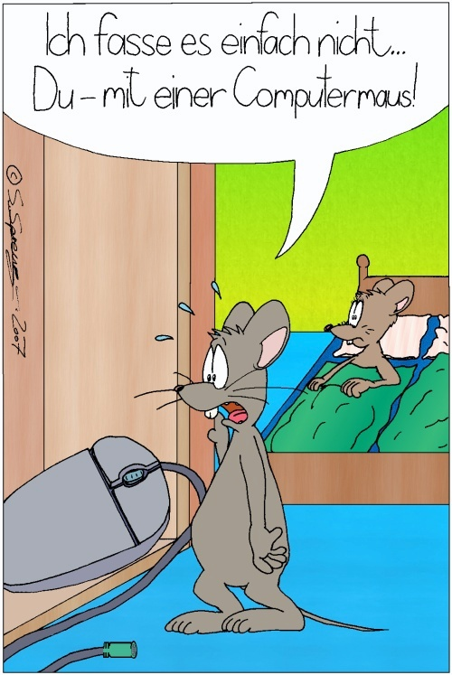 Cartoon: Wenn Mäuse fremdgehen 1