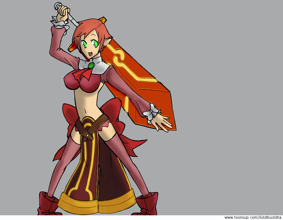 Concept Art / Character Design: Magic Knight <3 3