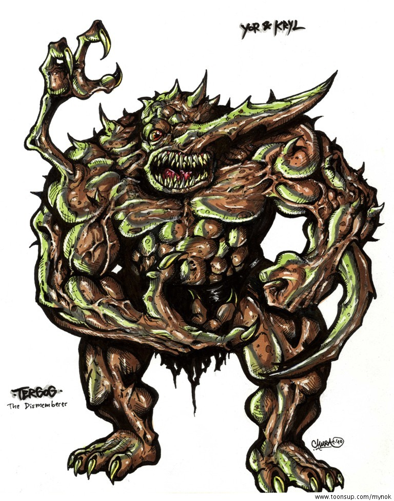 Concept Art / Character Design: Tergog from 'Yor & Kryl' 1