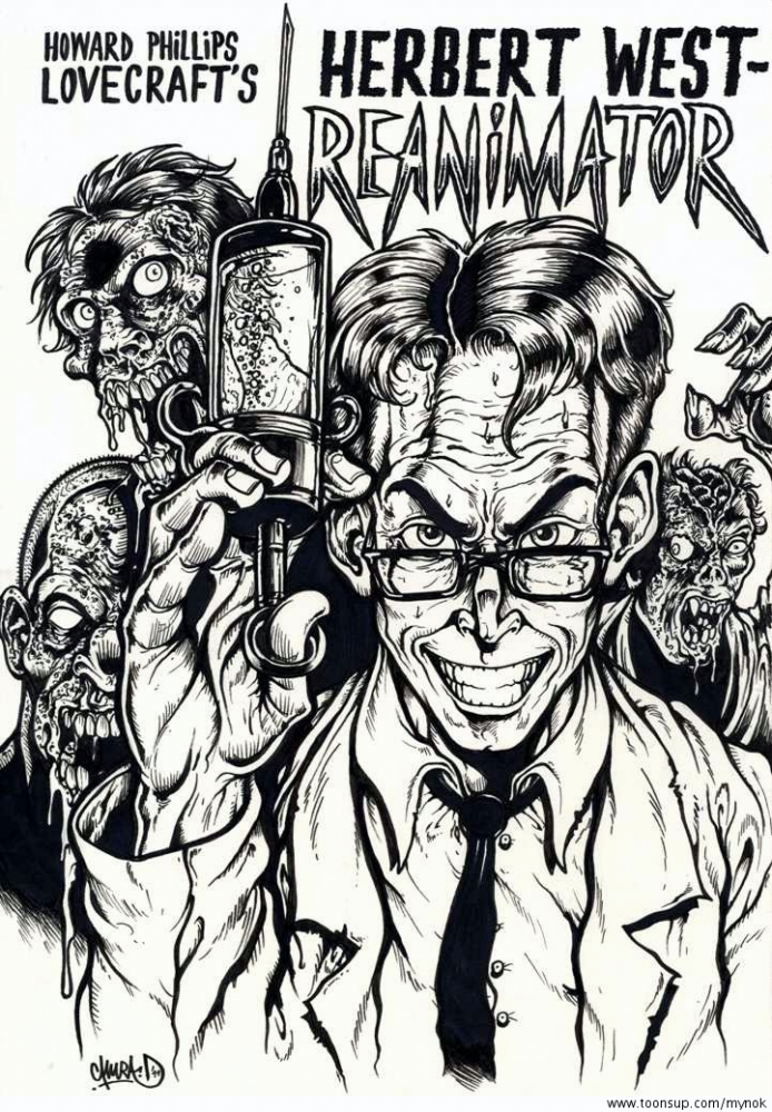 Illustration: Howard Phillips Lovecraft's Herbert West-REANIMATOR 1