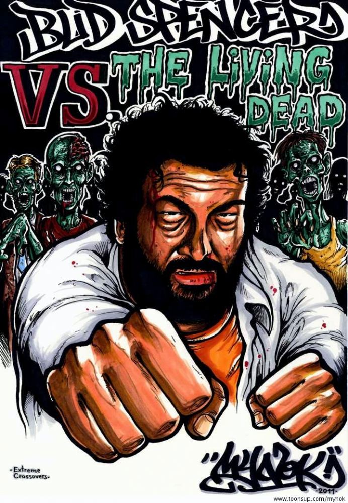 Illustration: Bud Spencer VS. The Living Dead 1