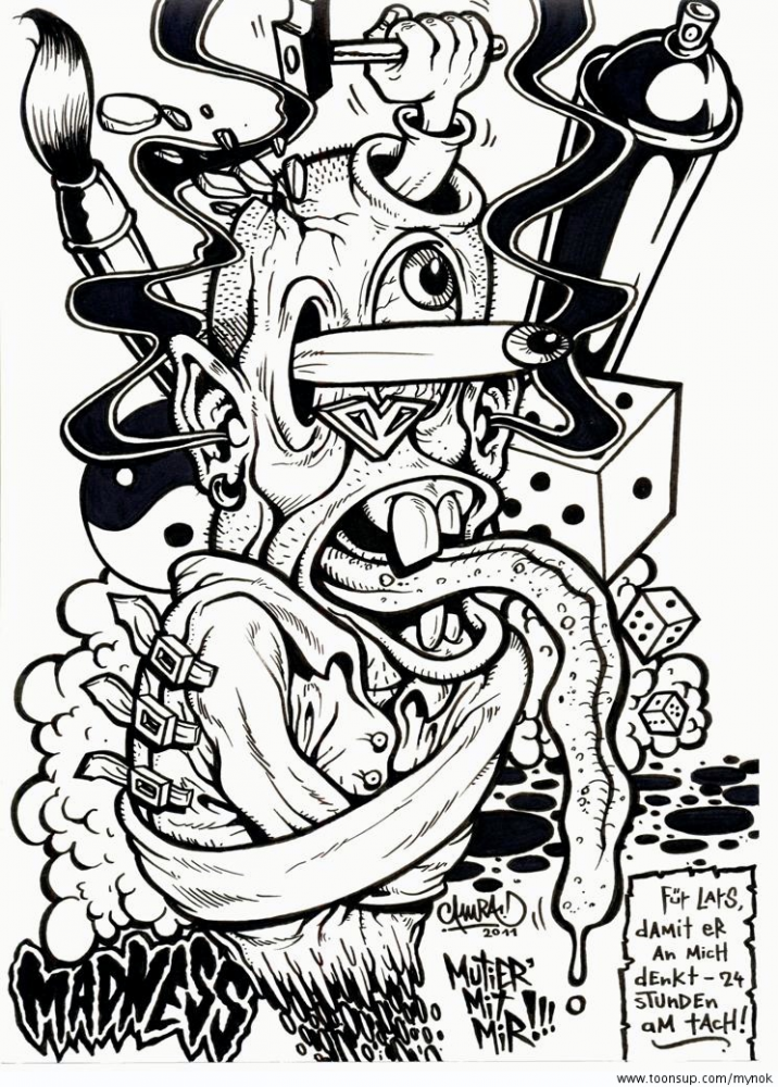 Illustration: Madness-Für Lars 1