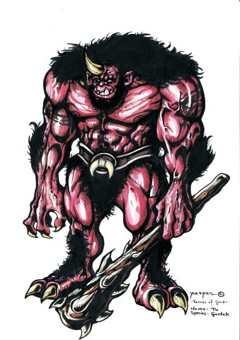 Concept Art / Character Design: TU from: 'Yor & Kryl' 1