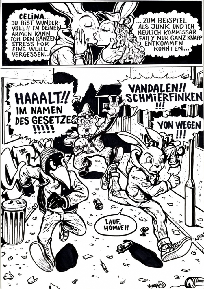 Comic: All City-One Love/ Testpage 1