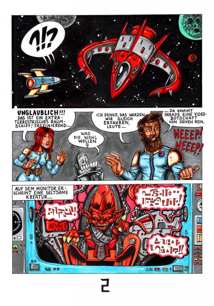 Comic: Die Neue Welt-Sektor B 3