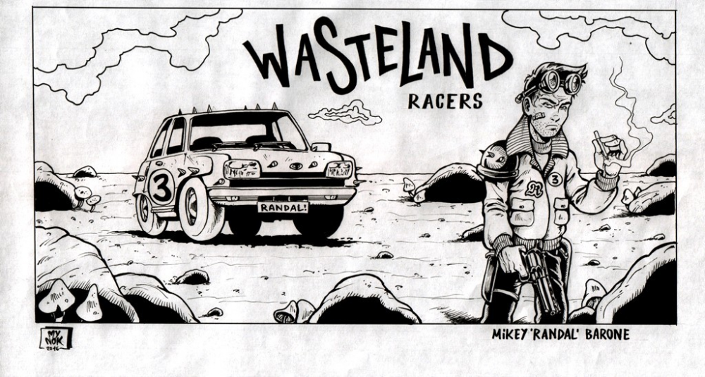 Illustration: Wasteland Racers 3