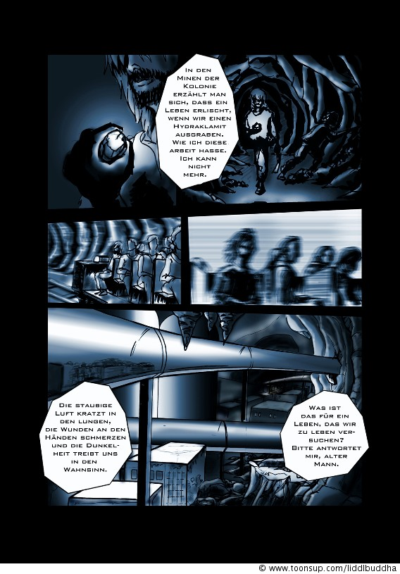 Comic: Missing Sun - Vermisste Sonne 1